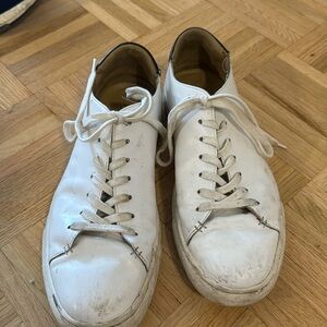 Club Monaco White Sneakers Size 9